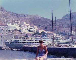 Ann (somewhere in Greece!)