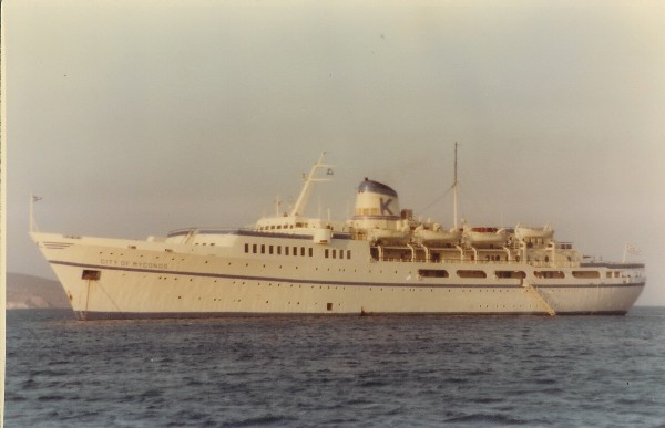 "City of Mykonos" in 1981