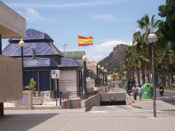 Esplanade near the Cartagena Cruise Terminal