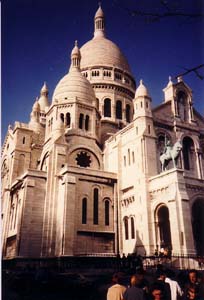 The Sacre Coeur in 1987